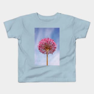 Summer Flower Echinops Kids T-Shirt